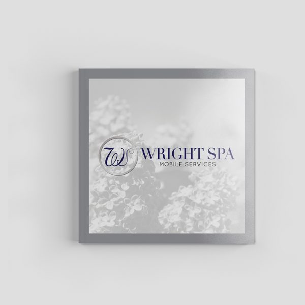 Corporate Media Kit by NOYADESIGNS for the Wright Spa