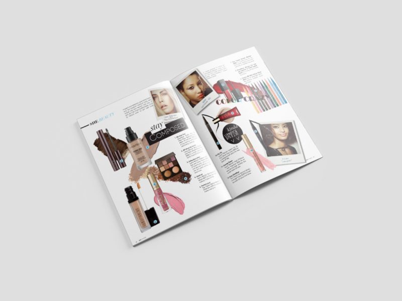 Magazine Design, Print Design & Graphic Design for SHE Canada, a Canadian based Magazine Company