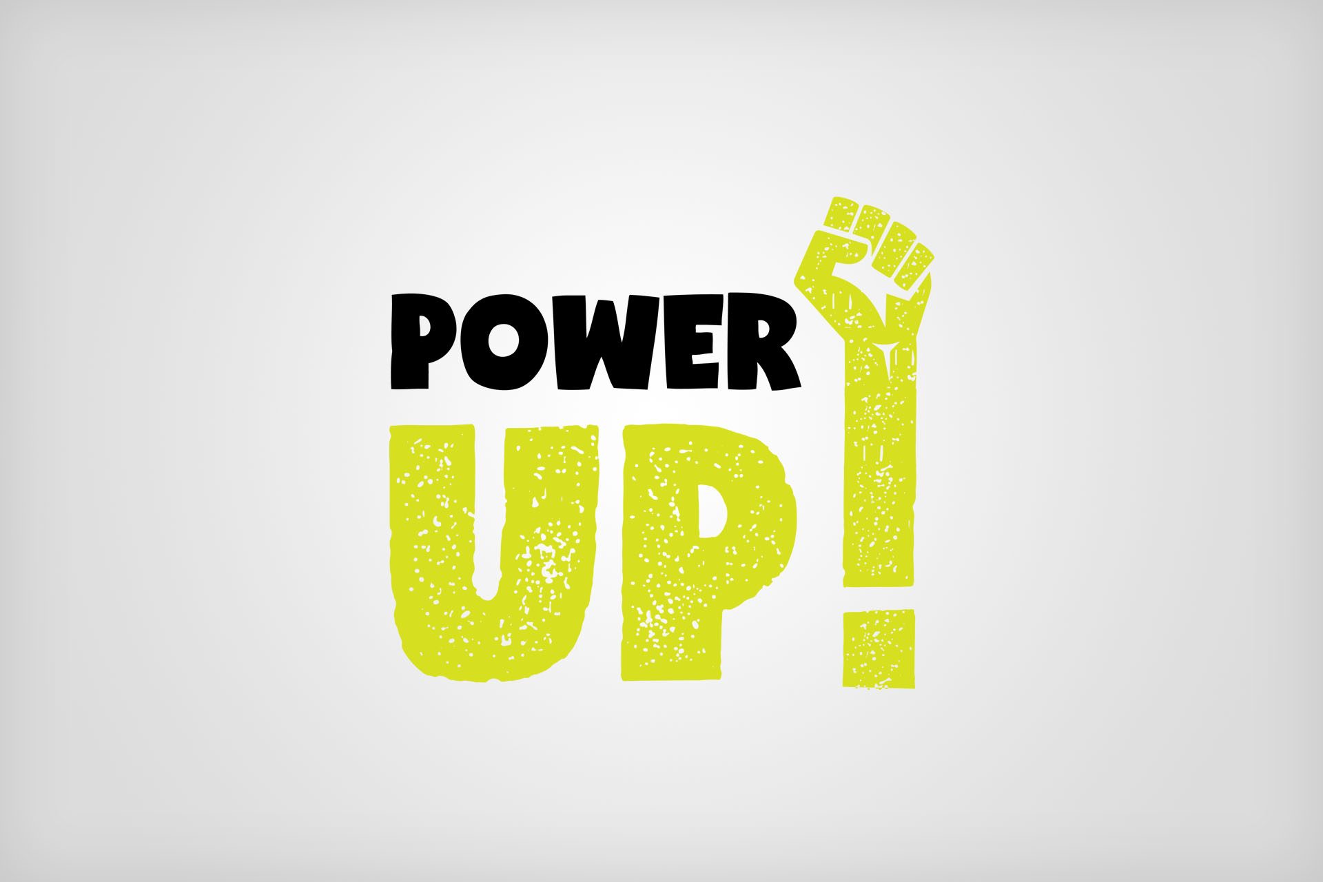 Power Up Logo Design and Branding